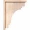 Ekena Millwork Pescadero Smooth Corbel w/Backplate, Douglas Fir, 5 1/2"W x 14"D x 18"H COR06X14X18PEC01SDF - alternate 2